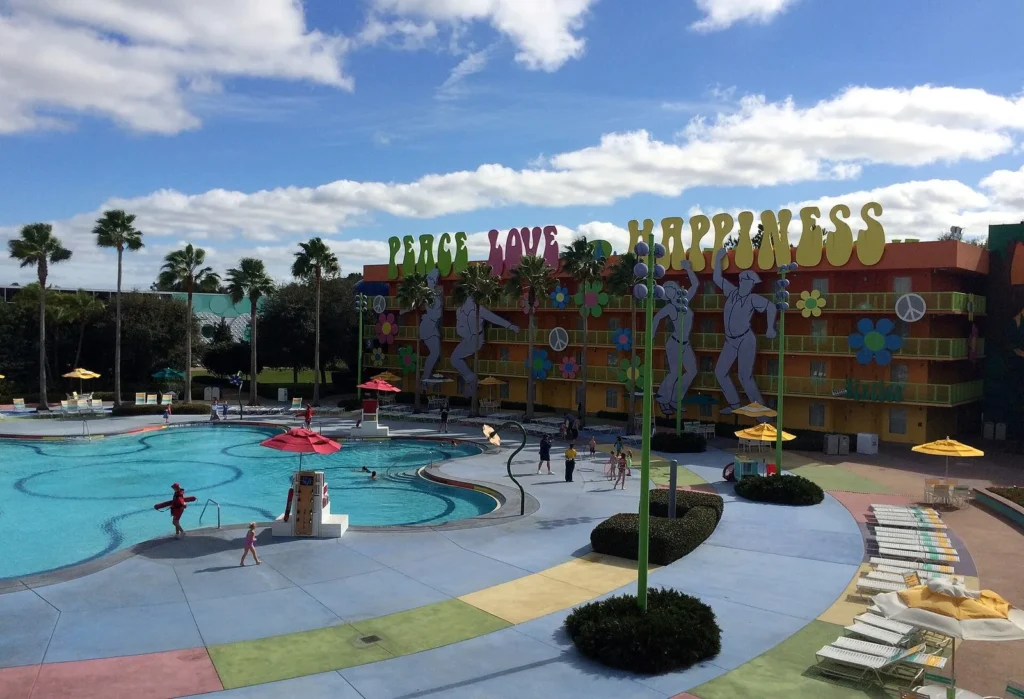 Piscina para ni&ntilde;os en Disney's Pop Century Resort