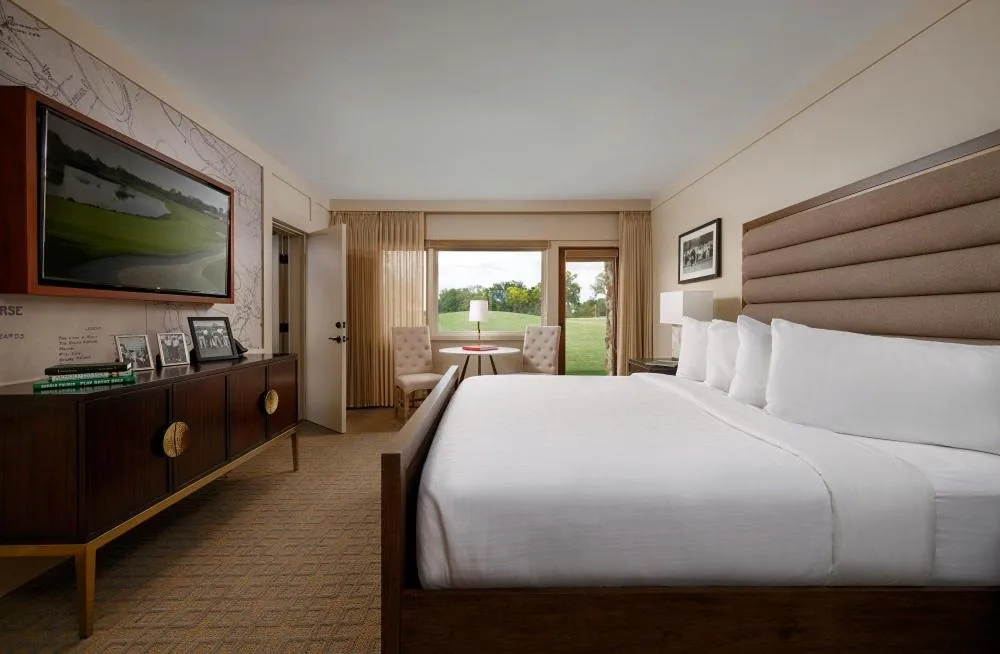 King room with a window and door onto lawns, Arnold Palmer's Bay Hill Club & Lodge