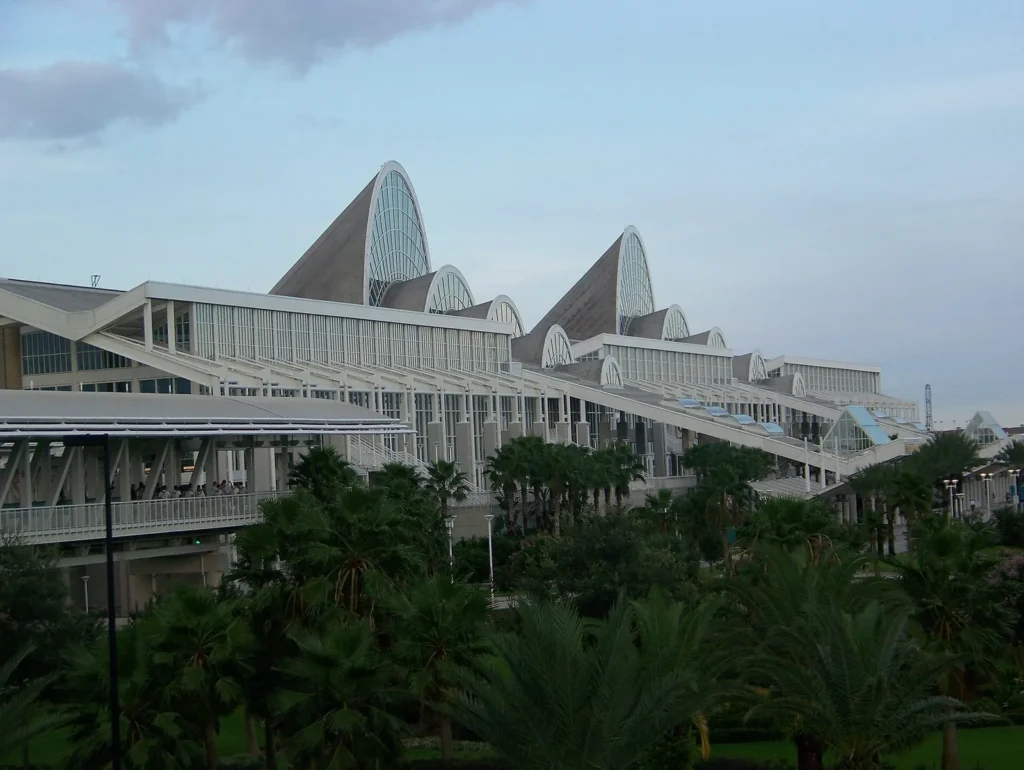 Orange County Convention Center en International Drive, Orlando